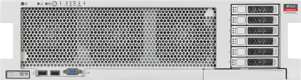 Oracle Exalytics In-Memory Machine X2-4 Front Zoom