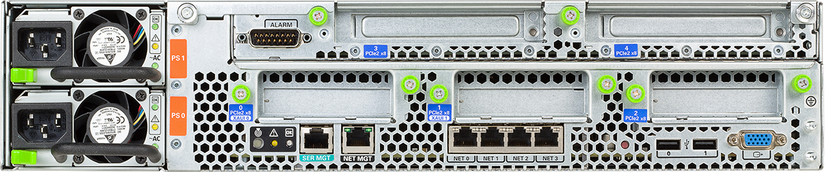 Netra SPARC T4-1 Rear Zoom
