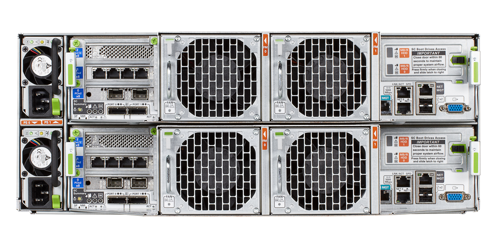 Oracle Database Appliance Rear Zoom