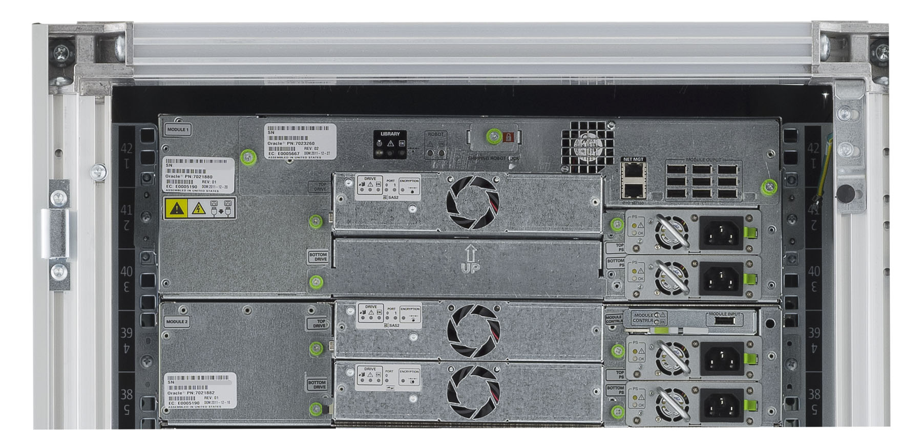 StorageTek SL150 Rear Zoom