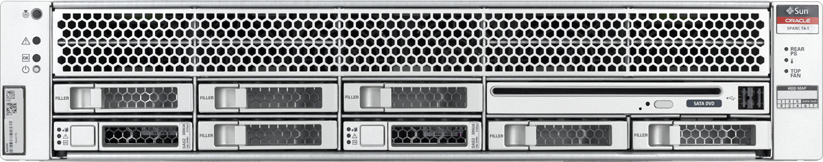 SPARC T4-1 Front Zoom