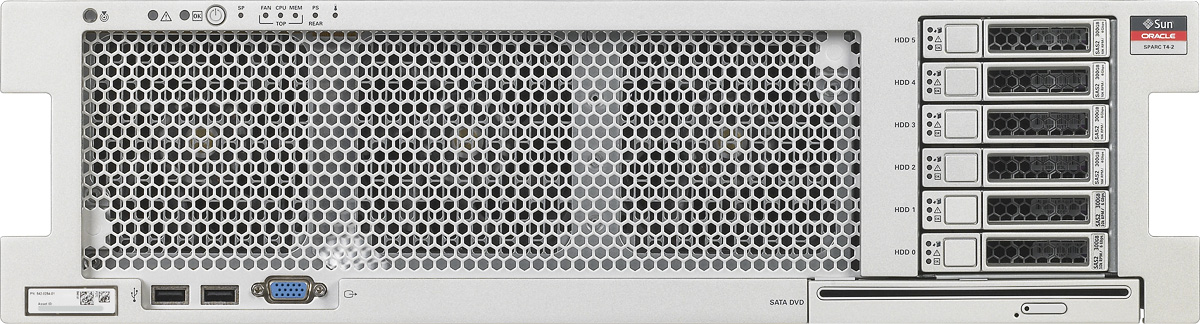 SPARC T4-2 Front Zoom