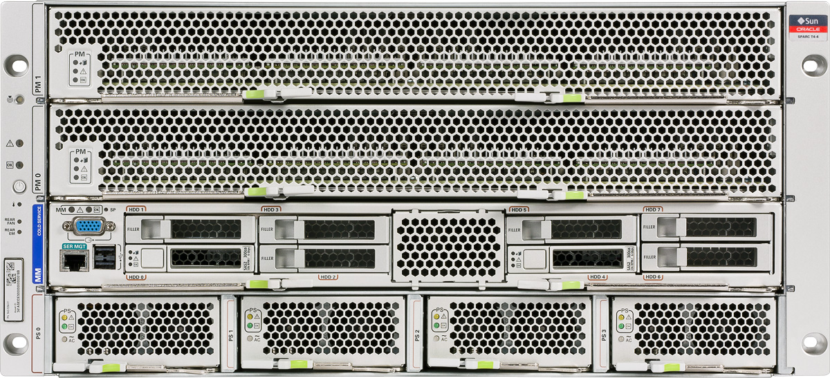 SPARC T4-4 Front Zoom