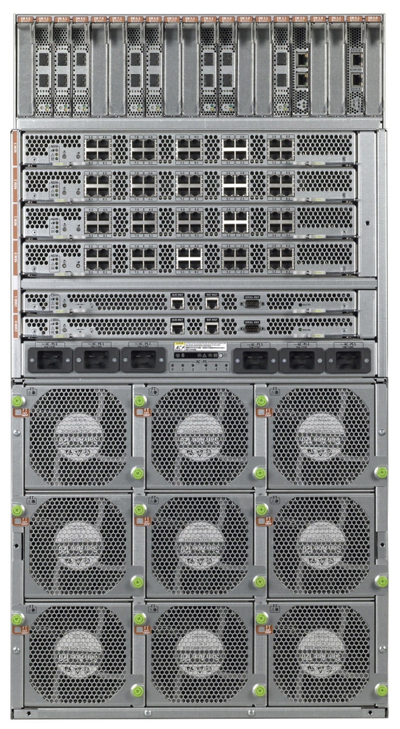 Sun Blade 8000, RoHS:YL Rear Zoom